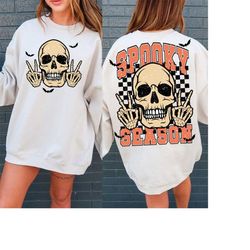 Spooky Season PNG, Retro Halloween png, horror Halloween sublimation design, spooky vibes png, scary movie png, Hallowee