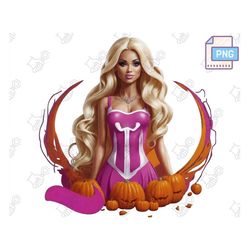 Barbie Halloween SVG PNG Collection - Unlock Trendy Barbie Accessories, Come on Barbie, and PNG Sublimation Magic for Sp