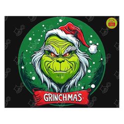 Celebrate Christmas with Grinch Christmas PNG - Instant Download, Digital Sublimation PNG, Christmas Grinch, say, Holida