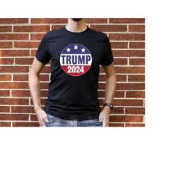 custom trump 2024  shirt, pro trump shirt, pro america shirt,  unisex t-shirt, republican shirt, republican gifts, patri
