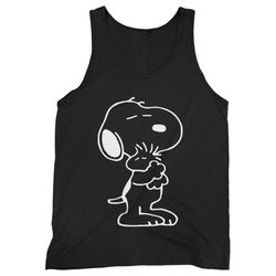 Snoopy Dog Peanuts Charlie Brown Hug Man&8217s Tank Top