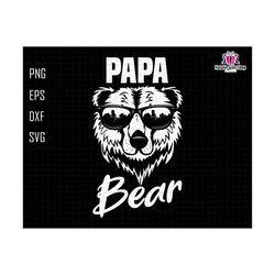 papa bear svg, papa bear face svg, papa svg, dad svg, grandpa bear svg, dad sublimation png, fathers day svg,daddy bear svg, bear silhouette