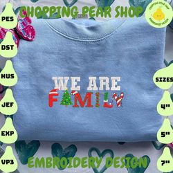 Christmas Embroidery Designs, We Are Family Embroidery, Merry Christmas Embroidery Designs, Christmas Designs
