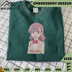 Anime Inspired Embroidery Designs, Anime Character Embroidery Files, Instant Download, Embroidery Design