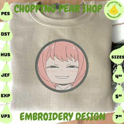 Anime Embroidery Files, Spy Girl Embroidery, Spy Embroidery Designs, Spy Kid Embroidery, Embroidery Pes, Dst, Jef  Files, Instant Download