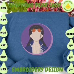 Pirate Anime Embroidery, Op Anime Embroidery, Hero Anime Embroidery, Magic Piece Anime, Marine Embroidery Patterns, Pes, Dst, Jef, Instant Download
