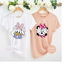 Minnie Mouse Shirt, Daisy Duck Shirt, Custom Disney Shirts, Disney Vacation Shirts, Disney Family Shirts, Disney Matchin