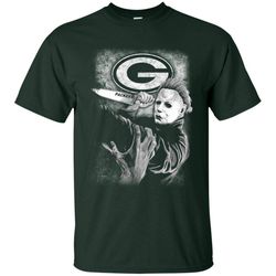 Michael Jason Myers Friday The 13th Green Bay Packers Halloween T Shirts