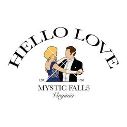 The Vampire Diaries Svg, Mystic Falls Virginia Svg, Klaus Mikaelson SVG, PNG, JPEG Instant Download, Hello Love Svg, Kla