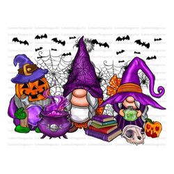 Halloween Gnome Png, Gnomies Png Sublimation Design, Halloween Png, Witch Gnomes Halloween Png,Spooky Pumpkin Png,Witch