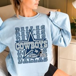Cowboys Football Sweatshirt, Dallas Cowboys Comfort Colors Shirt, Trendy NFL Football T-shirt, Sunday NFL Football, Game