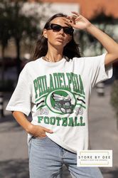philadelphia football t-shirt  vintage style philadelphia football tshirts  football tshirt  philadelphia t-shirts
