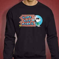Snoopy Not Today Men&8217S Sweatshirt