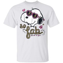 Snoopy So Fabulous Fab T Shirt