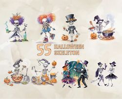 44 Halloween Skeleton, Halloween Svg, Cute Halloween, Halloween, Halloween Png 141