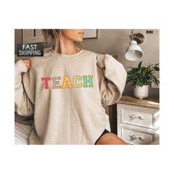 teacher sweatshirts, back to school teacher gift ideas, first day of school gift for teacher, teacher hoodie