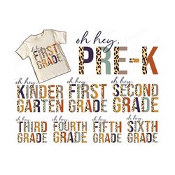 Oh Hey Back To School Svg Bundle, Education Svg, First Day Of School, Svg Files For Cricut, Back to School Svg, Cricut and Silhouette