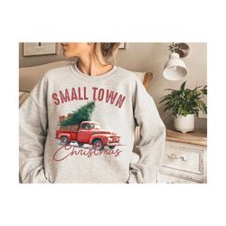 Small Town Christmas Sublimation Designs Downloads, Digital Download ,Sublimation Graphics,Merry Christmas,Red Plaid, Small Town Png