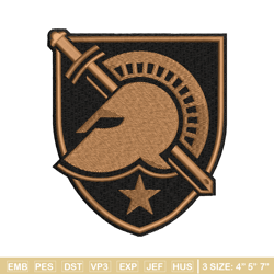 Army Black Knights embroidery design, Army Black Knights embroidery, Sport embroidery, NCAA embroidery.
