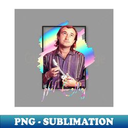 phil collins retro 80s design - Premium PNG Sublimation File - Add a Festive Touch to Every Day
