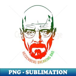 heisenberg face colorful design - Elegant Sublimation PNG Download - Fashionable and Fearless