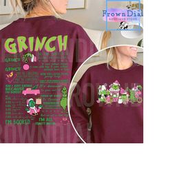 Grinchmas Coffee shirt, My day Grnch shirt, Christmas squad shirt, Grinchmas family shirt