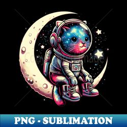 cosmic cat - Aesthetic Sublimation Digital File - Vibrant and Eye-Catching Typography