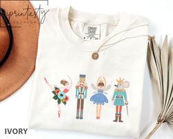 Nutcracker T-shirt, Sugar Plum Fairy Shirt, Christmas Shirt, Cute Xmas Shirt,Gift for ballerina or nutcracker ballet lov