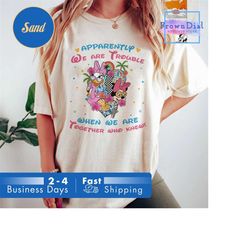 Retro Minnie and Daisy Shirt, Minnie and Daisy Summer Shirt, Beach Shirt, Summer Women Tshirt, Disney Women Beach Shirt,