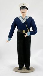 russian doll boatswain, seaman/christmas toy/doll for decoration