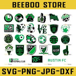 27 Files MLS Logo Austin FC, Austin FC svg, Vector Austin FC, Clipart Austin FC, Football Kit Austin FC, svg, DXF, PNG