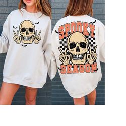 Spooky Season PNG, Retro Halloween png, horror Halloween sublimation design, spooky vibes png, scary movie png, Hallowee