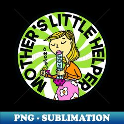 Mothers Little Helper - Unique Sublimation PNG Download - Create with Confidence