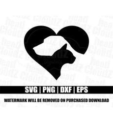 Animal Heart SVG  | Animal Heart PNG | Animal Lover Svg | Animal Svg | Animal Png | Pet Svg | Heart Svg | Heart Png | Do