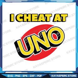 I Cheat At Onoo SVG, I Cheat At Game Card svg, Play Card Svg, Svg File, Png File, Instant Download