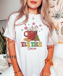 tis the season Christmas t-shirt, cute Christmas tee, Christmas tee, holiday apparel, iPrintasty Christmas Comfort Color
