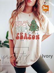 Tis the season Christmas t-shirt, cute tee, Christmas t shirt, holiday apparel, Christmas shirt, iPrintasty Christmas Co