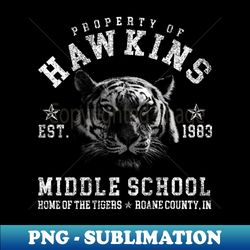 Hawkins Middle School 1983 - PNG Transparent Sublimation File - Perfect for Personalization