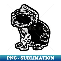 Sci Fi Funny Capybara Space Astronaut - Instant PNG Sublimation Download - Unleash Your Inner Rebellion