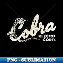 Cobra Records - PNG Transparent Sublimation Design - Stunning Sublimation Graphics