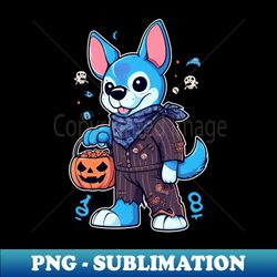 Bluey Halloween - Artistic Sublimation Digital File - Bring Your Designs to Life