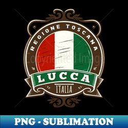 Lucca Italia --- Retro Style Design - Special Edition Sublimation PNG File - Bring Your Designs to Life