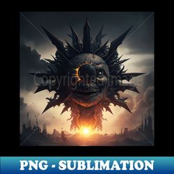 dark sun - Unique Sublimation PNG Download - Unlock Vibrant Sublimation Designs