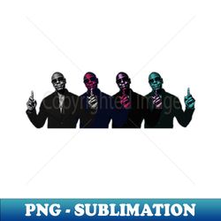 dave chapelle four color style - Unique Sublimation PNG Download - Spice Up Your Sublimation Projects