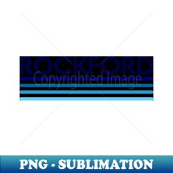 Blue Rockford - Decorative Sublimation PNG File - Capture Imagination with Every Detail