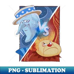 heat VS snow miser - Exclusive Sublimation Digital File - Bold & Eye-catching