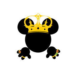 Mickey Minnie Ears King and Queen Crown Png, Mouse Crown Png, King Crown Png, Queen Crown Png, Mickey Png, Cut file-3
