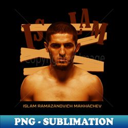 Islam Makhachev Fighter - Modern Sublimation PNG File - Revolutionize Your Designs