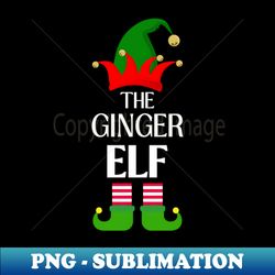 The GINGER Elf Family Christmas Elf Costume - Digital Sublimation Download File - Create with Confidence