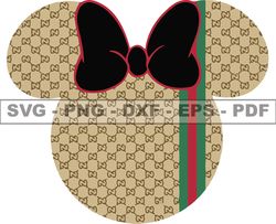 Gucci Mickey Mouse Svg, Fashion Brand Logo 244